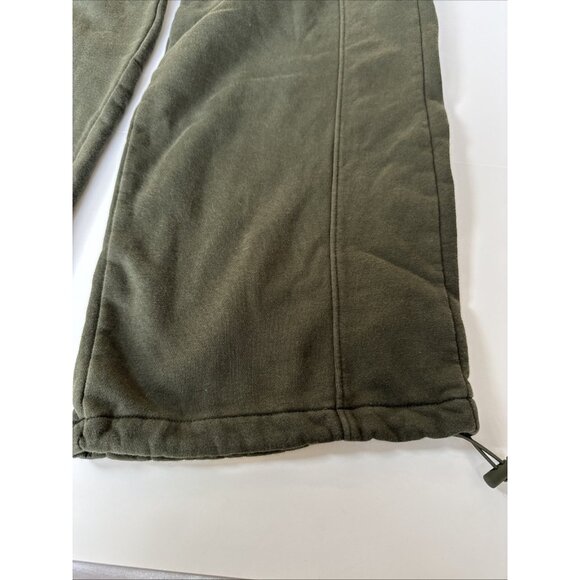 Gap Khaki Green Side Pockets Sweatpants Size XS - Picture 3 of 9